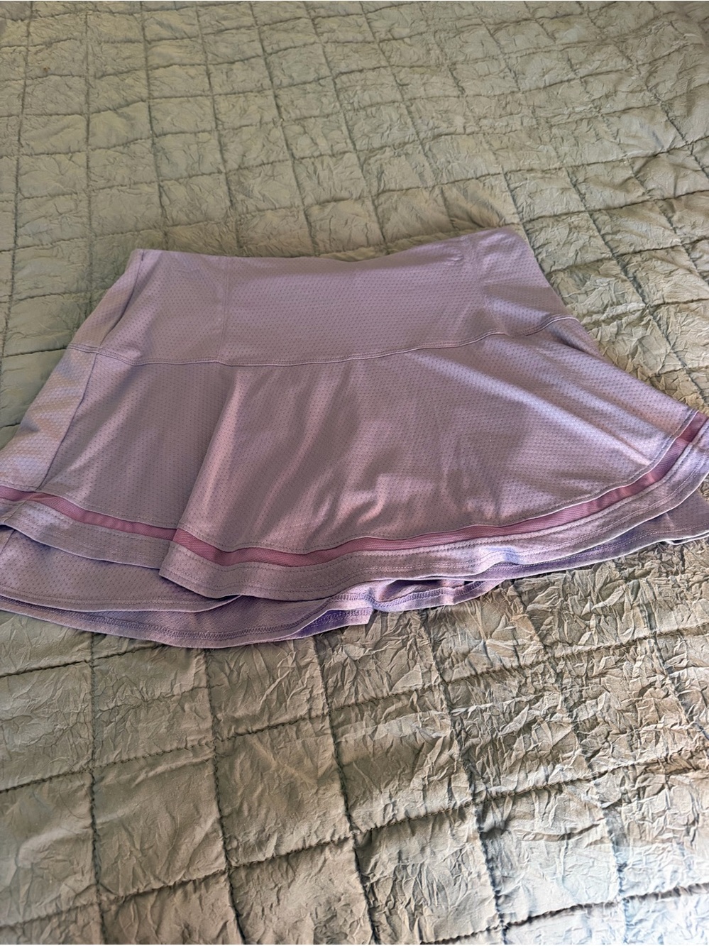 Lucky in Love Lavender Athletic Skirt Womens Large